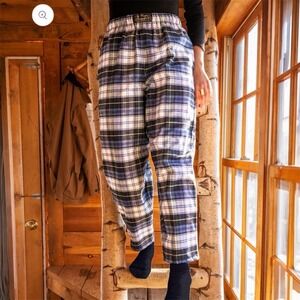 Vermont Flannel Company Lounge Pants Campbell 100% Organic Cotton UNISEX XS